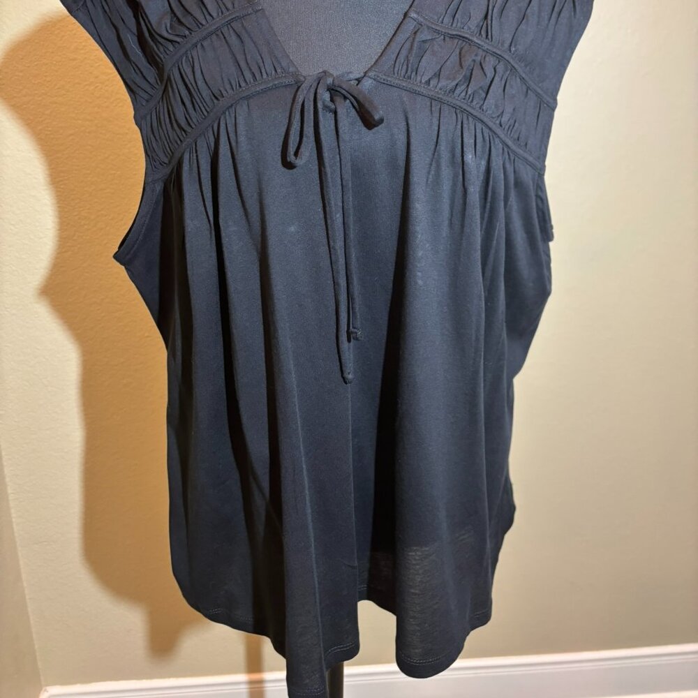 NWT Loft Tunic Top Black Sleeveless - Picture 4 of 12